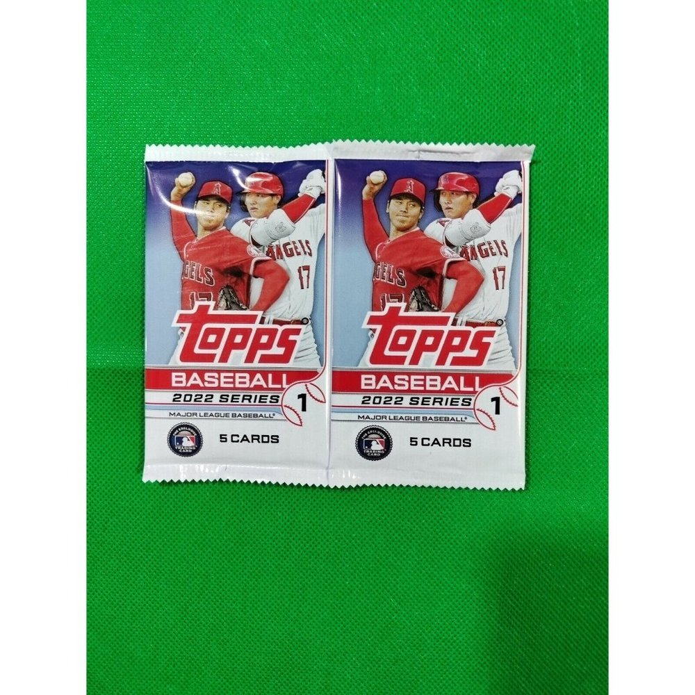 Topps Series 1 2022 MLB Baseball 10 Cards Hobby Pack Lot Of 2 Packs